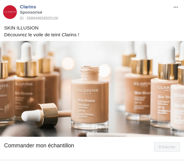offre clarins