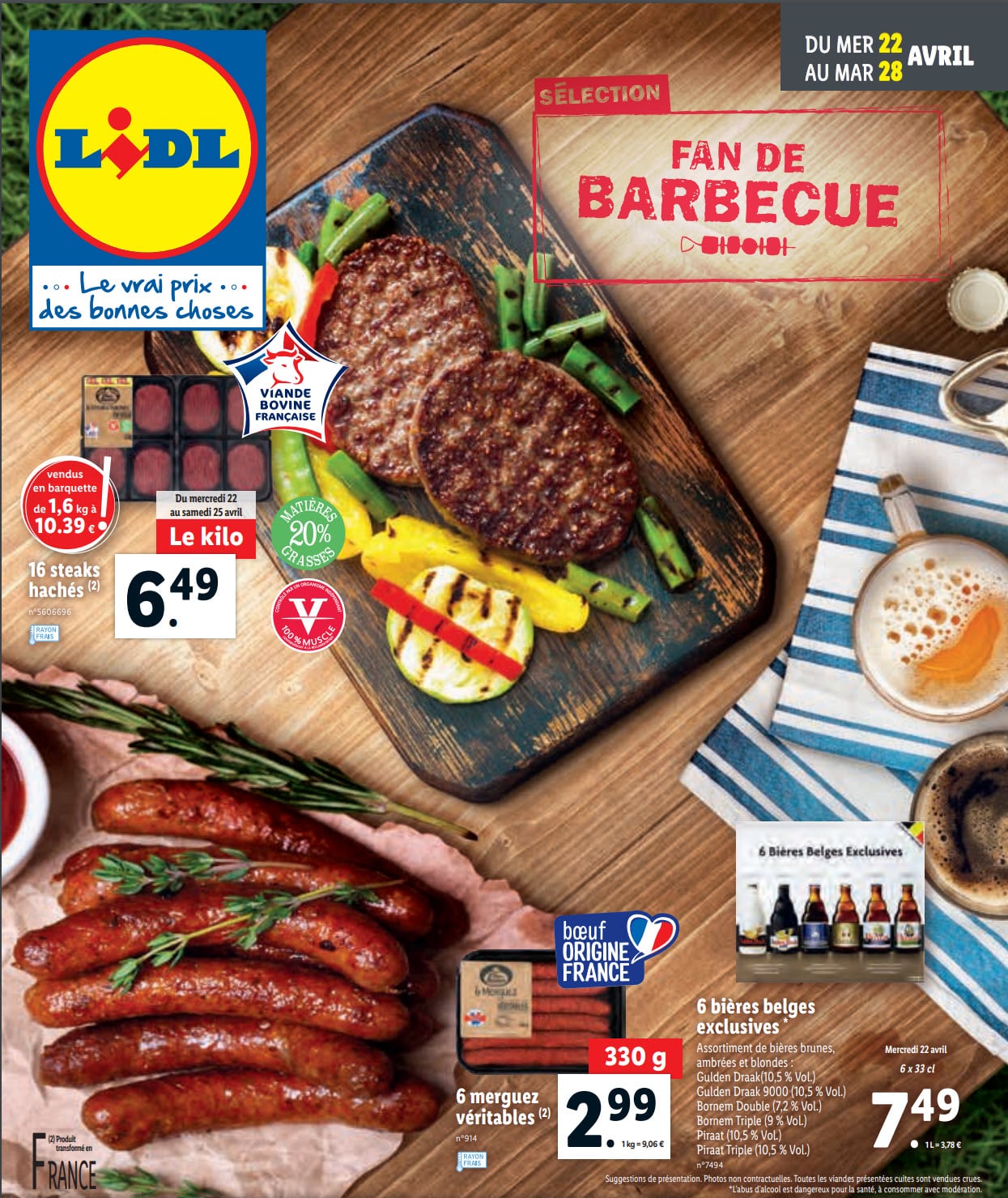 Lidl catalogue 22 avril