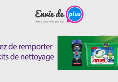 concours kits nettoyage