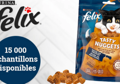 15000 echantillons gratuits de Friandises pour chats FELIX Tasty Nuggets