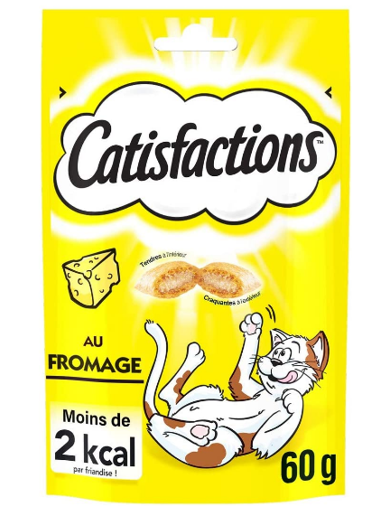 catisfactions friandises pour chat