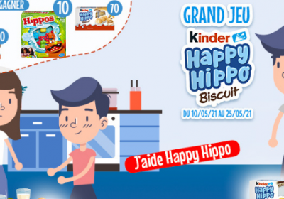 paquets kinder happy hippo offerts