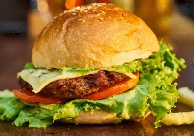 burgers au fromage offerts