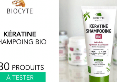 keratine shampooing bio biocyte tester