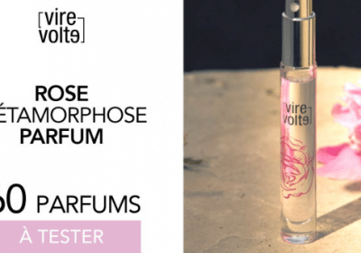 parfums rose metamorphose virevolte