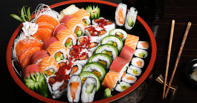 sushi offert