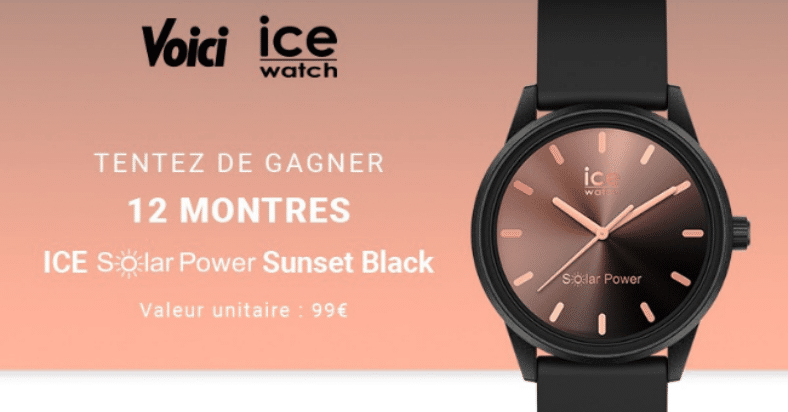 montres ice solar power offertes 1