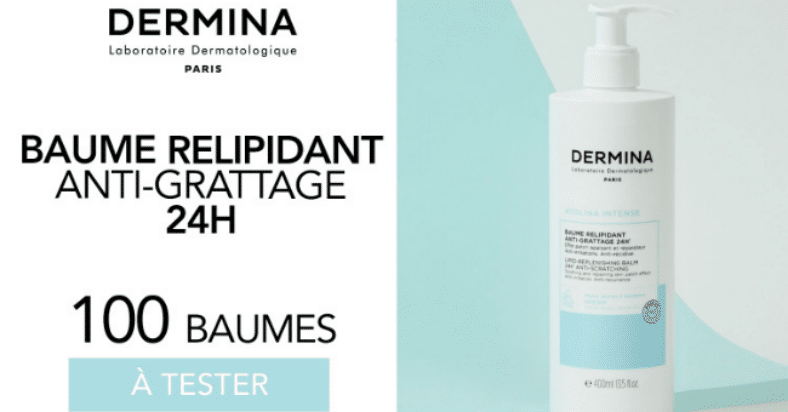 baumes relipidants anti grattage dermina
