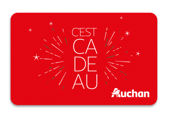 Carte Cadeau Auchan
