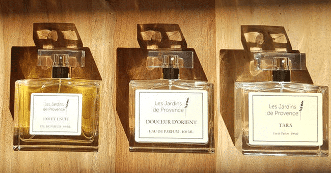 parfums les jardins de provence