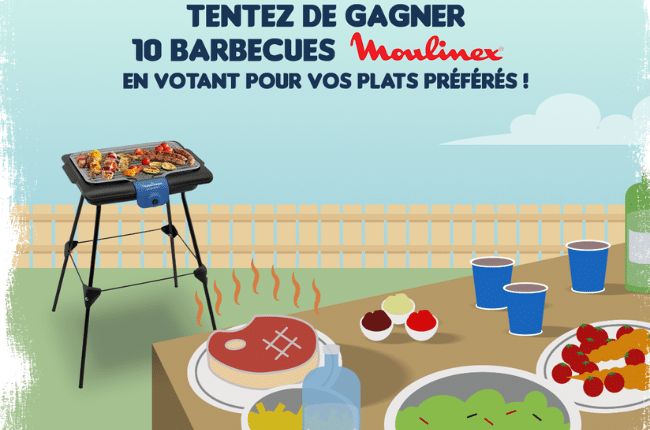 barbecues moulinex a remporter