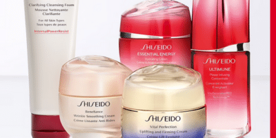 coffret produits beaute shiseido