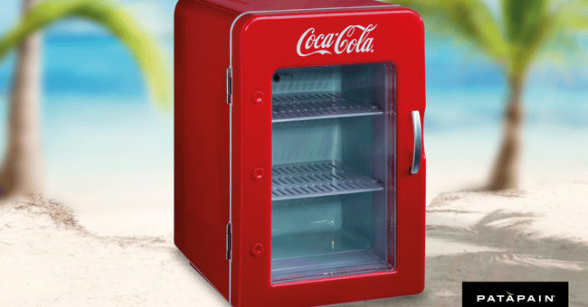Patapain - [#jeuconcours] Il fait chaud 🥵 ! En ce moment, tentez de gagner  2 mini-frigos collectors Coca-Cola pour garder vos boissons au frais ❄️!  Pour participer : ✓ Suivez notre page