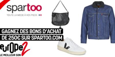 bons achat spartoo250 offerts