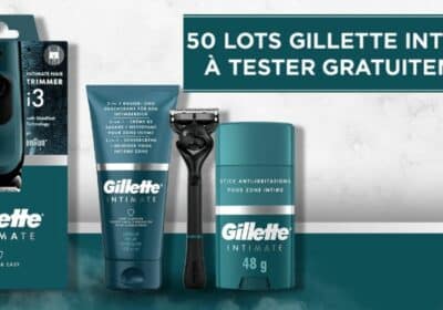 Envie de Plus 50 routines depilation Gillette Intimate a tester GRATUITEMENT