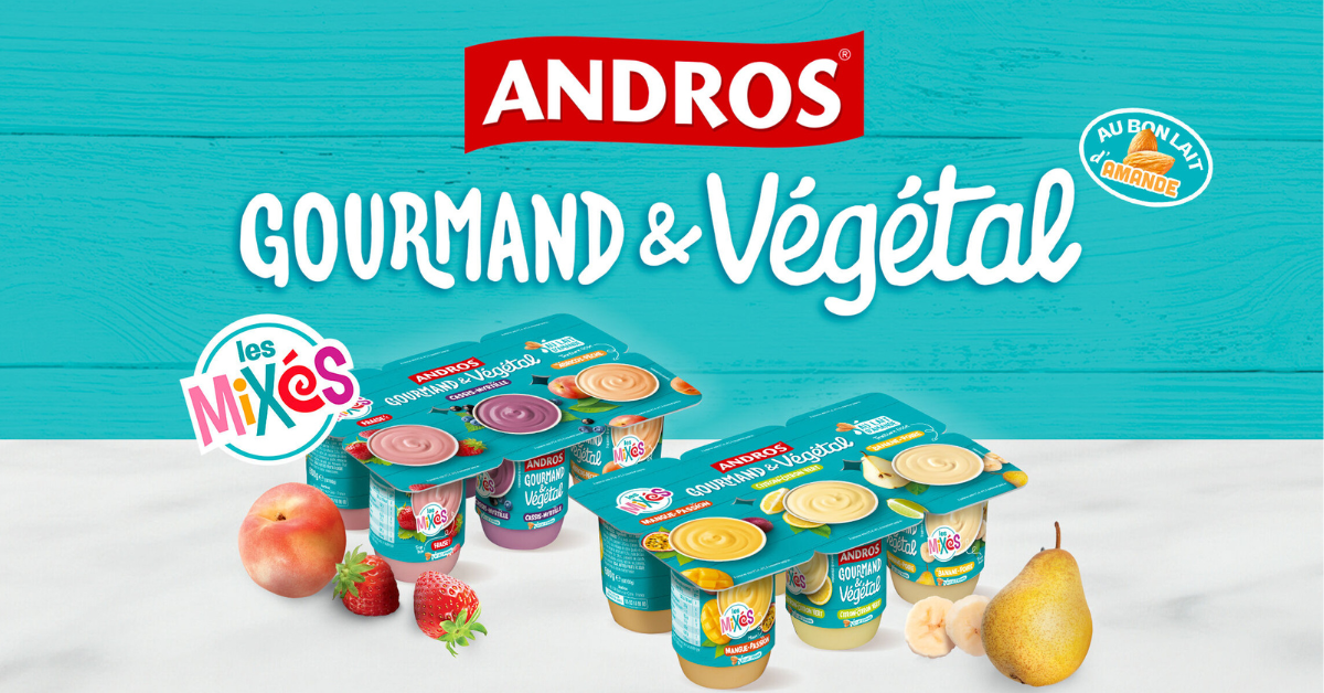 test andros gourmand vegetal