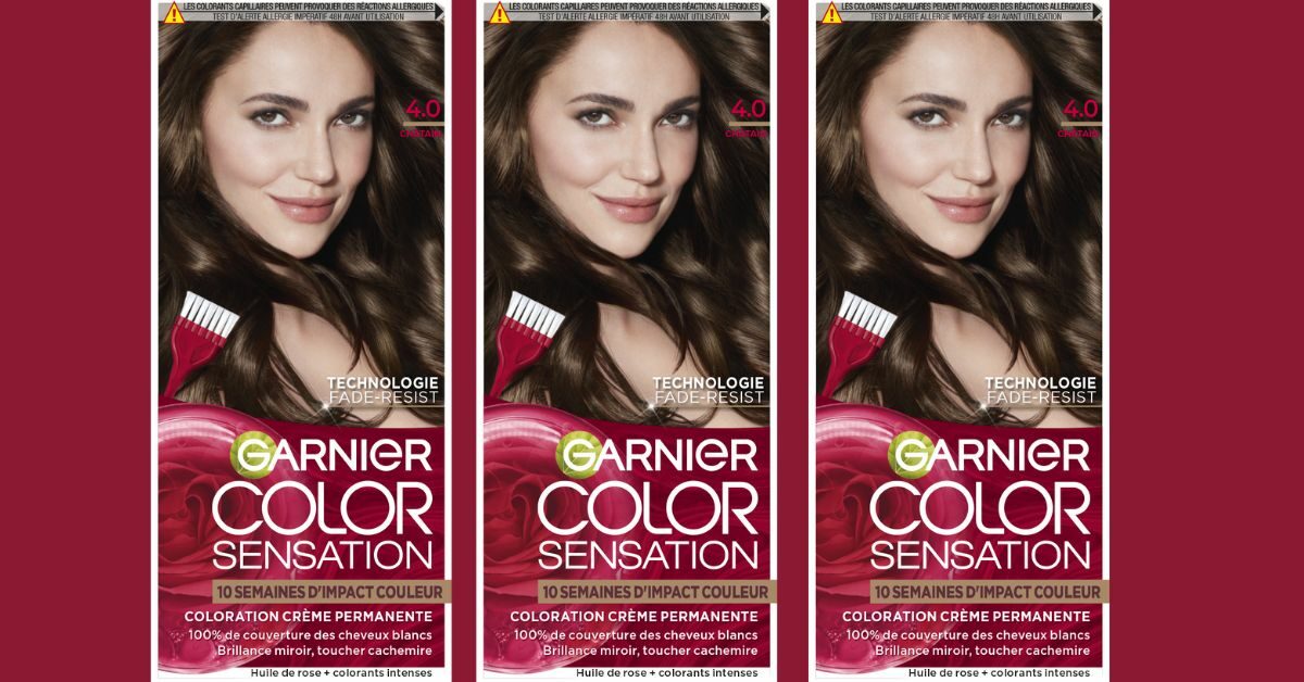A tester 100 colorations creme permanentes Color Sensation de Garnier
