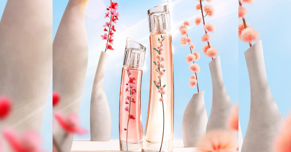5 parfums Flower Ikebana Mimosa de Kenzo a remporter