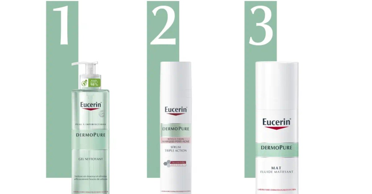Gagnez une routine anti imperfections Eucerin