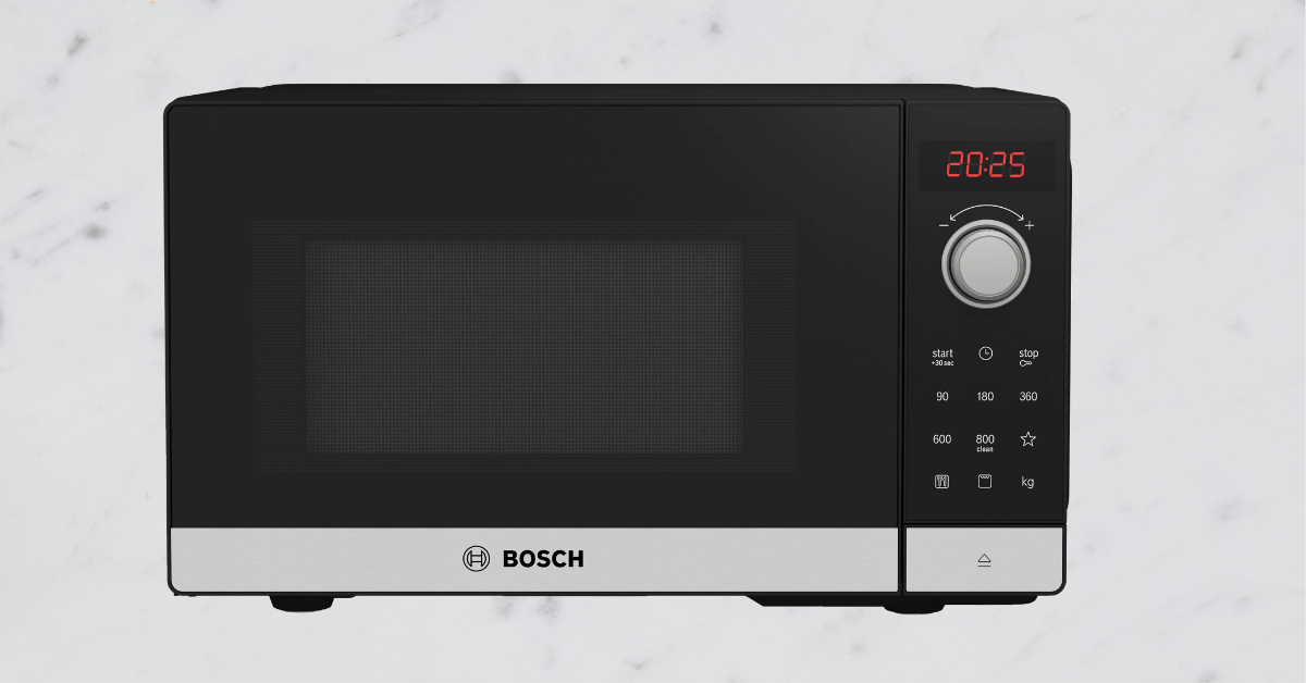 1 micro ondes Bosch offert