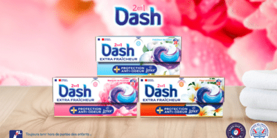 4000 lessives en capsules Dash PODS Extra Fraicheur a tester GRATUITEMENT 1