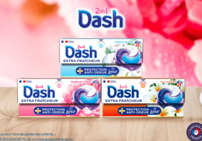 4000 lessives en capsules Dash PODS Extra Fraicheur a tester GRATUITEMENT 1