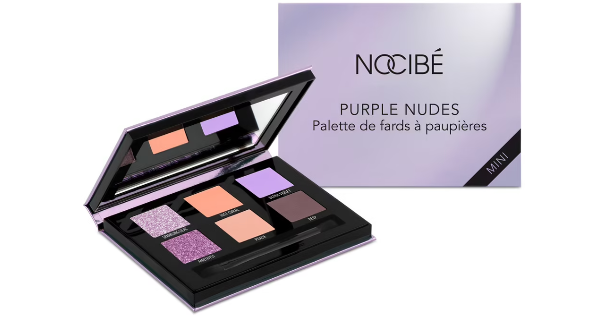 5 Palettes Purple Nudes de Nocibe a tester