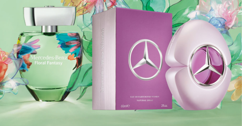 Tentez de gagner un parfum Floral Fantasy ou For Women de Mercedes Benz